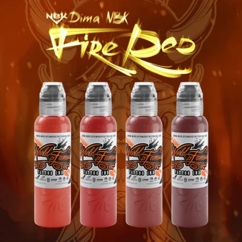 WorldFamous Dima NBK Fire Red Set 1oz(30מ"ל)