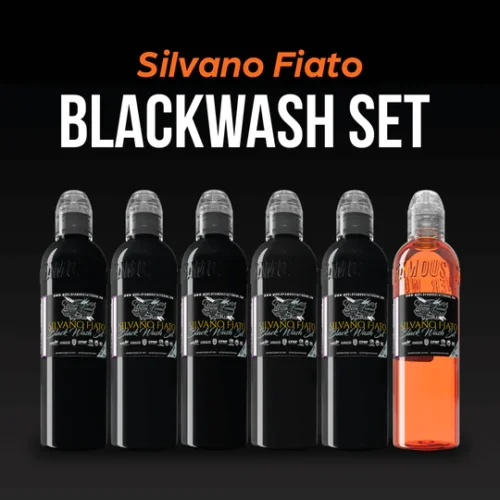 WorldFamous Silvano Fiato Black Wash Set 1oz(30מ"ל)