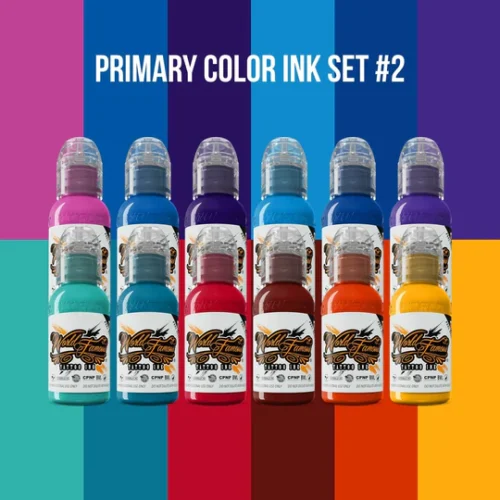 WorldFamous 12Color Primary Set #2 1oz(30מ"ל)