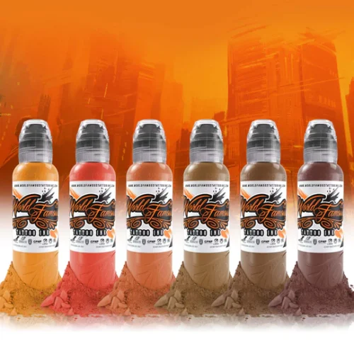 WorldFamous 6 bottle Mak's Bricktone Set 1oz(30מ"ל)
